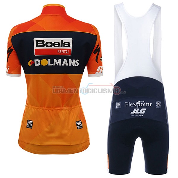 Donne Abbigliamento Ciclismo Damen Boels Dolmans 2017 arancione